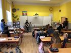 Jsme kamarádi - návštěva v 9. třídě, Základní škola Aloise Klára Úštěk, foto:3