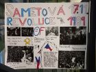 Sametová revoluce - projektové vyučování v 9. třídě, Základní škola Aloise Klára Úštěk, foto:4