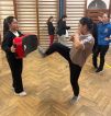Ukázková hodina kickboxu, Základní škola Aloise Klára Úštěk, foto:11