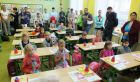 Přívítání prvňáčků, Základní škola Aloise Klára Úštěk, foto:10